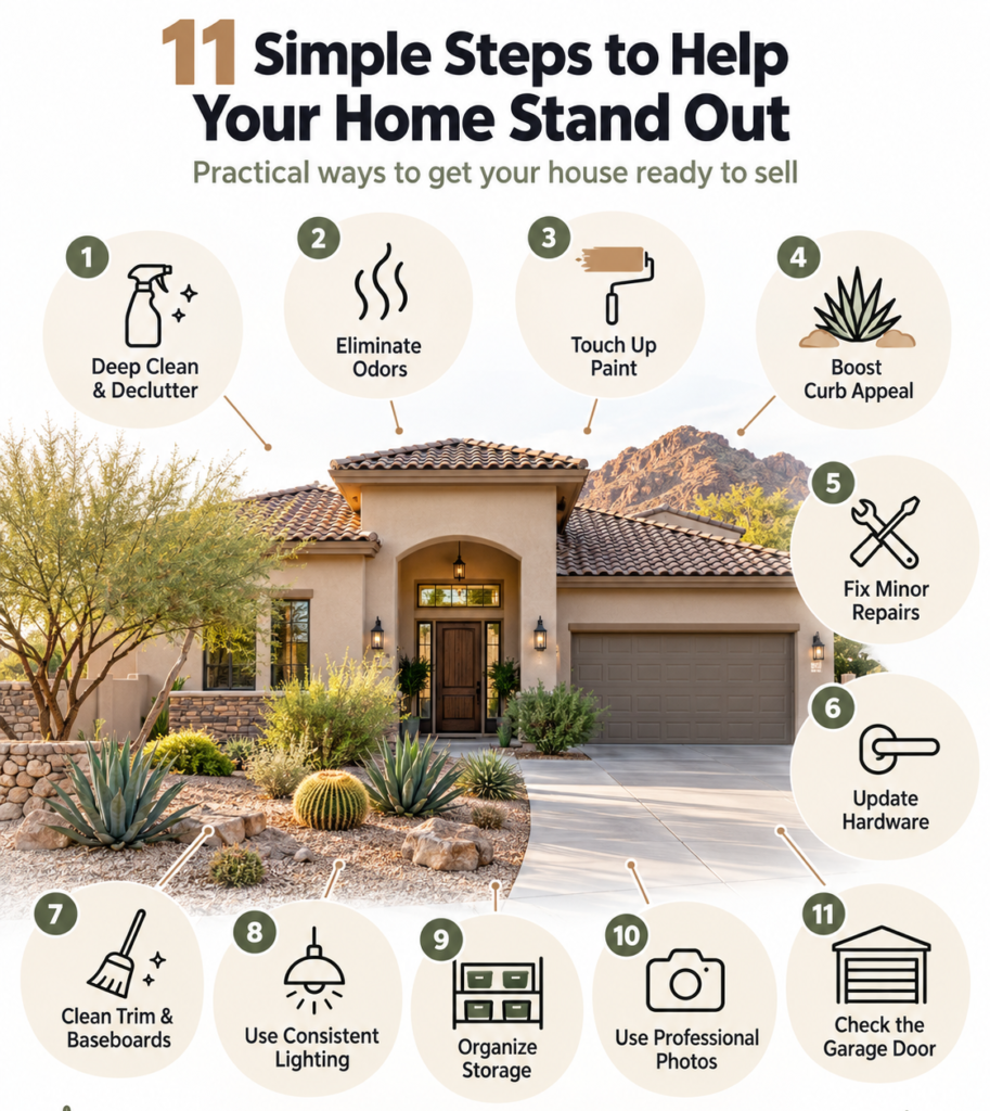 11 Practical Things Sellers Can Do to Get Their Cave Creek Home Ready to Sell